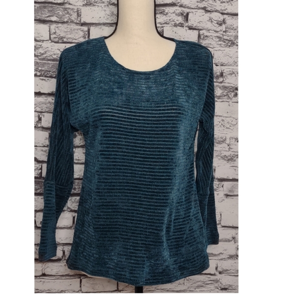 Status teal sweater - Picture 2 of 4